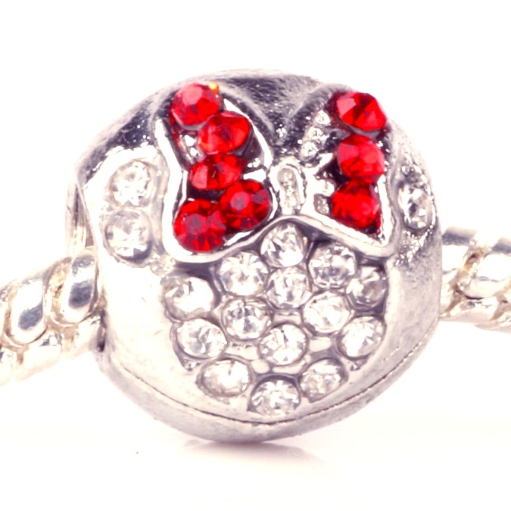 Minnie Mouse Charm Silver